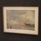 Italian Artist, Seascape in Impressionist Style, 1960, Oil on Canvas, Framed, Image 8