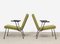 Fauteuils Gispen 1407 par Wim Rietveld pour Gispen, 1950s, Set de 2 5