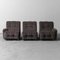 Modulares 3-Sitzer Sofa aus Stoff, 1970er, 3er Set 3