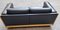2-Sitzer Sofa Modell 920 aus schwarzem Leder von Fra & Tobia Scarpa für Cassina, 1970er 4