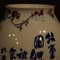 Jarrón chino de cerámica pintada y esmaltada, década de 2000, Imagen 4