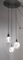 Lampada a sospensione a tre luci in vetro di Murano e metallo verniciato di Toni Zuccheri per Venini, anni '70, Immagine 6