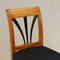 Biedermeier Chairs in Cherrywood, 1820, Set of 6 3