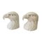 Vintage Spanish Sculptures of Eagles on White Ceramic by Hispania, 1980s, Set of 2, Image 1