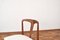 Mid-Century Danish Teak Dining Chair by Johannes Andersen for Uldum Møbelfabrik, 1960s, Set of 4 11