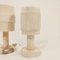 French Alabaster Table Lamps, 1950s, Set of 2 3