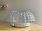 Portuguese Semi-Sphere Clear Crystal Glass Flush Mount Lamps, 1970s, Set of 2 6