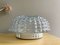 Portuguese Semi-Sphere Clear Crystal Glass Flush Mount Lamps, 1970s, Set of 2, Image 6