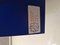 Blaue Gio Bridges Wandlampe mit quadratischem Muster von Gio Ponti, 2000er 13