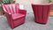 Armchairs Model 638 Redele Grandi Maestro in Red Leather by Gerrit Thomas Rietveld for Cassina, 1998, Set of 2, Image 3
