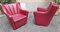 Armchairs Model 638 Redele Grandi Maestro in Red Leather by Gerrit Thomas Rietveld for Cassina, 1998, Set of 2, Image 4