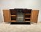 Art Deco Sideboard in Macassar Veneer, Maple and Marble, France, 1930s, Image 5