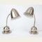 Lampes de Bureau Art Déco en Nickel de Daalderop KDM Royal Holland, 1930s, Set de 2 10