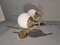 Single Sphere Wall Lamps in Brass and Glass, Set of 2, Image 3