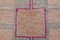 Vintage Pink Tan Runner Rug, 1958 9