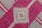 Vintage Pink Tan Runner Rug, 1958, Image 7