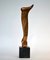 Neil Willis, Abstract Sculpture on Black Plinth, 1970s, Bronze on Stone Base 3