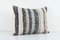 Federa in cotone Kilim a righe lombari, Anatolian, inizio XXI secolo, Immagine 3