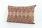 Long Brown Lumbar Cicim Pillow Cover, 2010s, Image 2