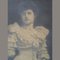 Retrato femenino modernista grande, Impresión en plata, década de 1900, enmarcado, Imagen 9