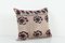 Vintage Aubusson Floral Turkish Kilim Cushion Cover, 2010s 3