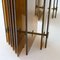 Amber Glass Console Table by Cristal Arte, 1970s, Image 3