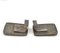 Brutalist Bronze Push and Pull Door Handles, 1970s, Set of 2 4