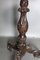 Tripod Pedestal Table in Carved Wood 4