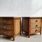 Wicker Bedside Tables, 1980s, Set of 2 3