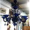 Lámpara de araña Blue Moon de Bottega Veneziana, Imagen 4
