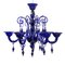 Blue Moon Chandelier by Bottega Veneziana 1