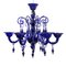 Lámpara de araña Blue Moon de Bottega Veneziana, Imagen 1