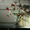 Floral Chandelier with Red Poppies by Bottega Veneziana 6
