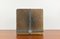Klaus Lehmann, Escultura de arte en forma de cubo de cerámica de estudio alemán brutalista posmoderno n. ° 255 78, 1978, cerámica y metal, Imagen 2