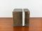 Klaus Lehmann, Escultura de arte en forma de cubo de cerámica de estudio alemán brutalista posmoderno n. ° 255 78, 1978, cerámica y metal, Imagen 29