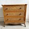 Vintage Bamboo and Wicker Chest of Drawers, Image 8