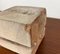 Klaus Lehmann, Postmodern Brutalist German Studio Pottery Cube Art Sculpture No. 337 81, 1981, Ceramic 35