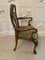 Victorian Burr and Carved Walnut Desk Chair, 1880s 3