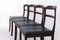 Vintage Stühle aus Palisander & Leder von Ole Wanscher, 1960er, 4er Set 2