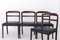 Vintage Stühle aus Palisander & Leder von Ole Wanscher, 1960er, 4er Set 3