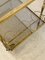 Rectangular Brass Bar Trolley, 1960s 5