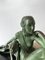 Armand Godard, Dame mit Panther, 1920er, Bronze auf Onyxsockel 5