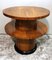 Art Deco Italian Coffee Table with Two Round Tops, 1930s 3
