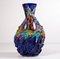 Brutalist Multicolor Ceramic Vase from Vallauris, 1960s 5