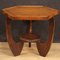 French Coffee Table in Oak and Beech, 1950s, Image 9