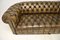 Canapé Chesterfield Antique en Cuir, 1880s 7