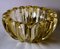 Art Deco Yellow Molded Glass Flower Bowl by Pierre Davesn, 1930s, Image 12