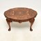 Antique Burr Walnut Coffee Table, 1900s, Image 1