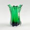 Large Mid-Century Chambord Murano Glass Vase from Fratelli Toso, Italy, 1940s 6
