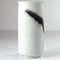 Jarrón de tubo danés vintage de cerámica, años 70, Imagen 6